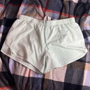 Mint Green Running Shorts